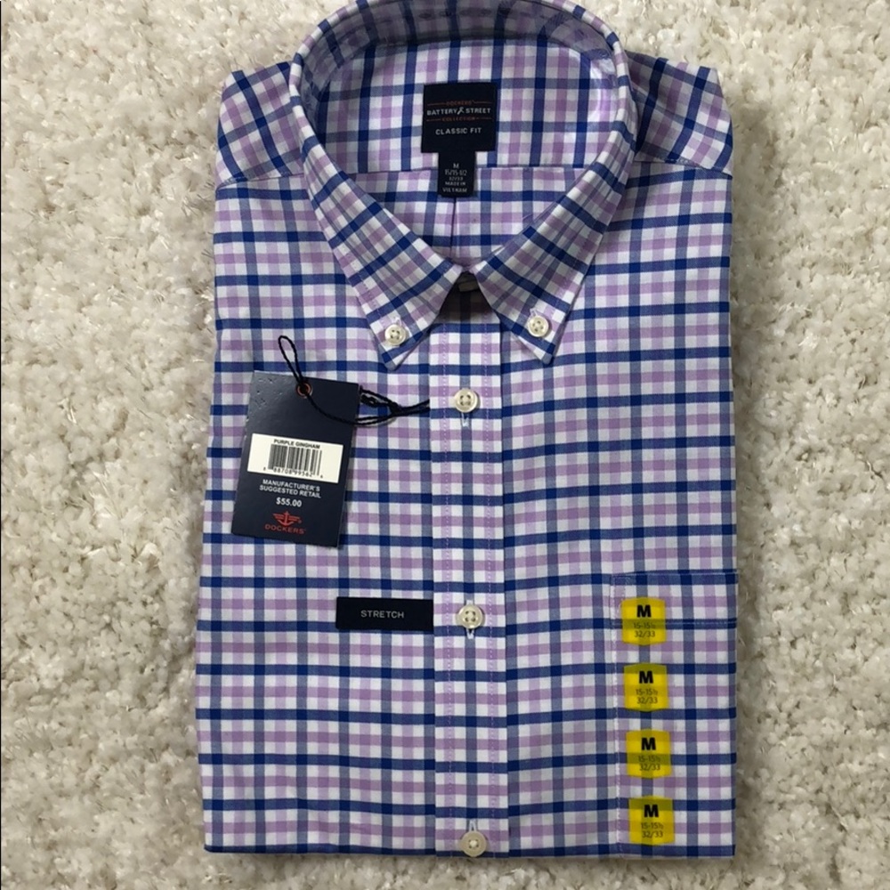 Dockers button-down shirt. NWT